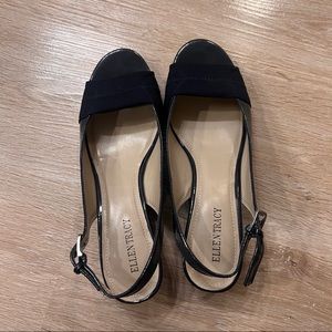 Allen Tracy size 10 navy blue color